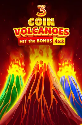 3 Coin Volcanoes tragamonedas explosiva OROFUN